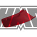Guarda lamas trás HONDA CRM 50 / vermelho - HP